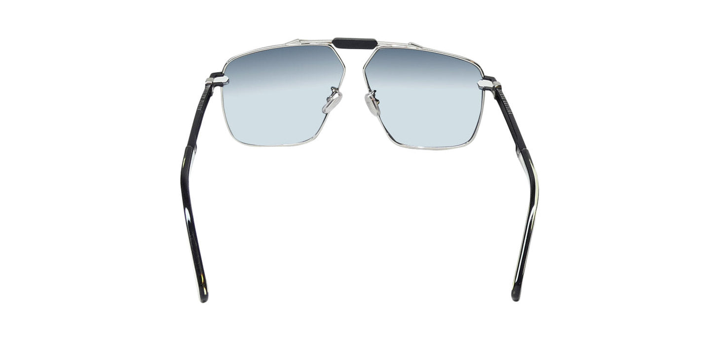 Philipp Plein Spp049 Silver Plein Seventies Sunglasses