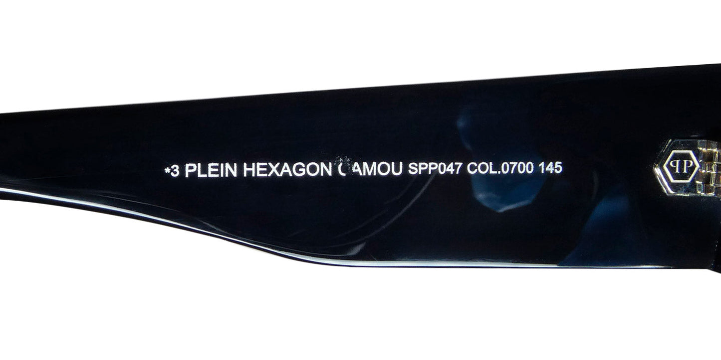 Philipp Plein Spp047 Plein Hexagon Camou Sunglasses