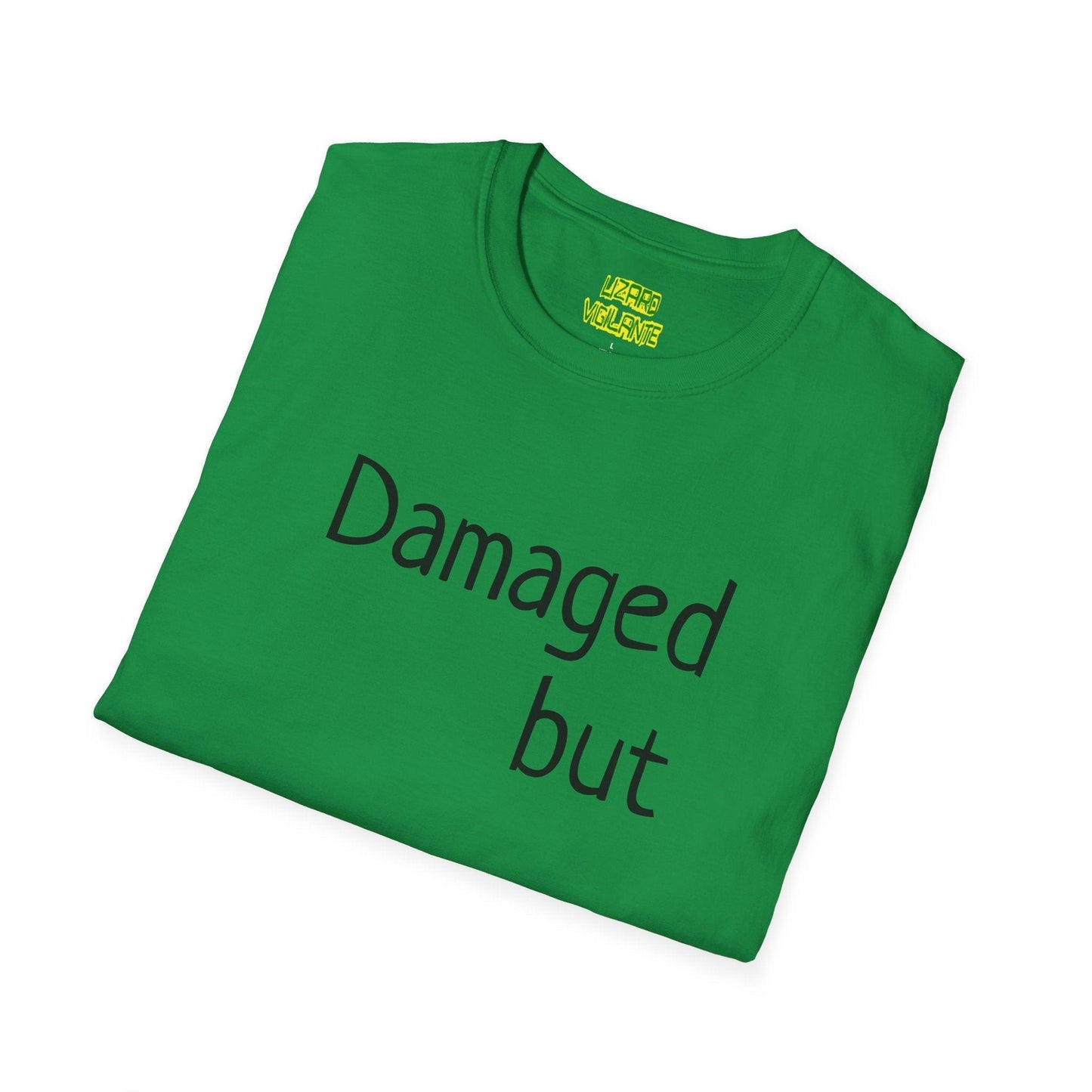 Damaged but doable. Unisex Softstyle T-Shirt