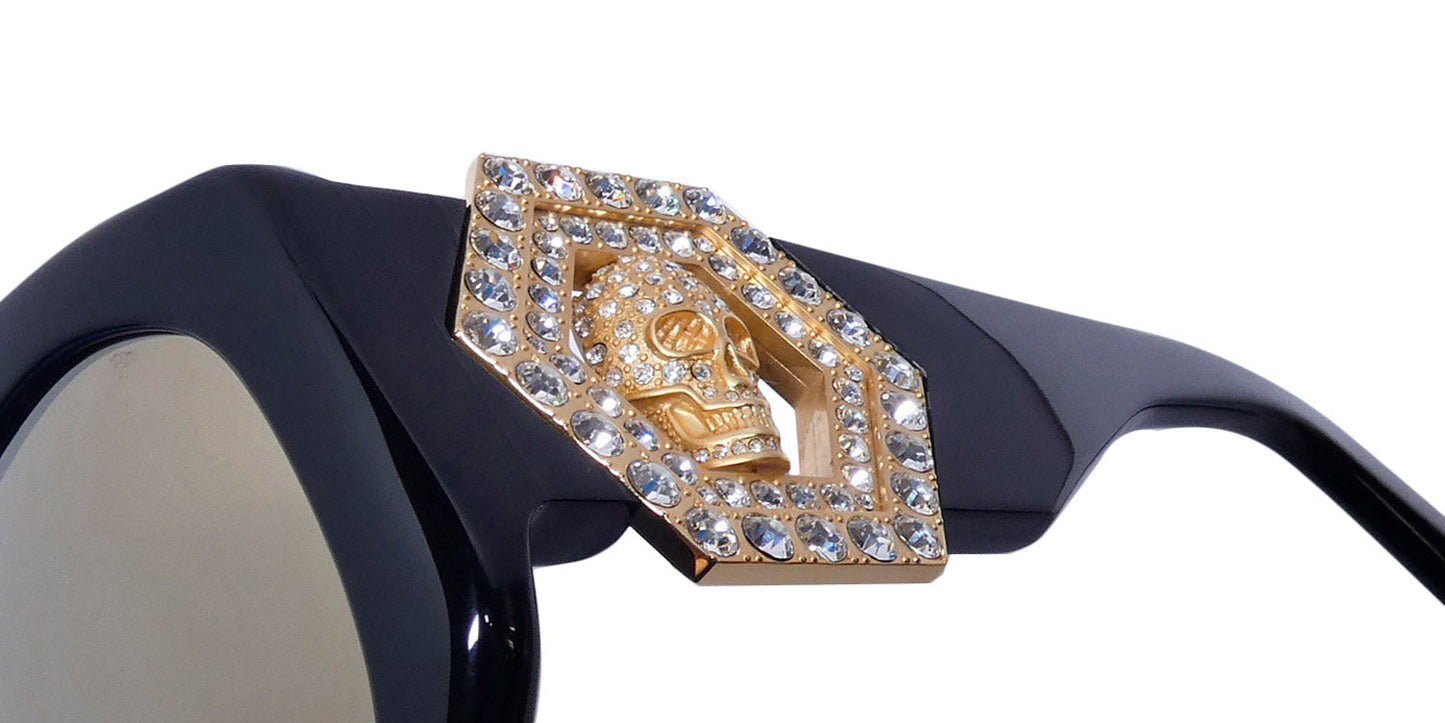 Philipp Plein Spp102s Plein Jewel Sunglasses