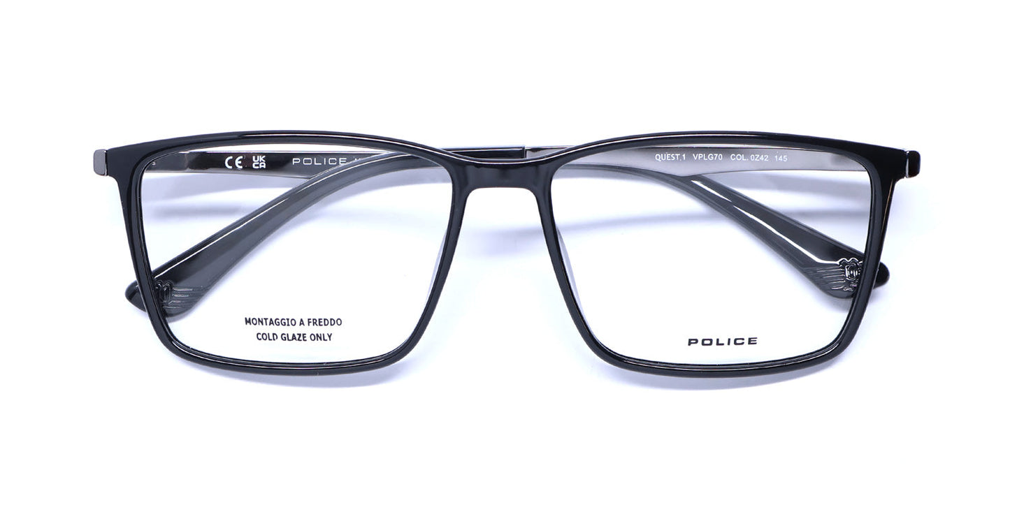Police Vplg70 Quest 1 Eyeglasses