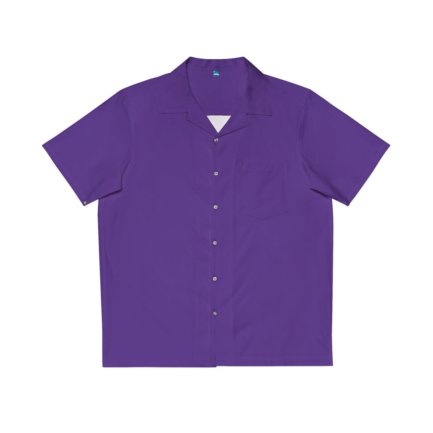 Men's Hawaiian Shirt - Purple