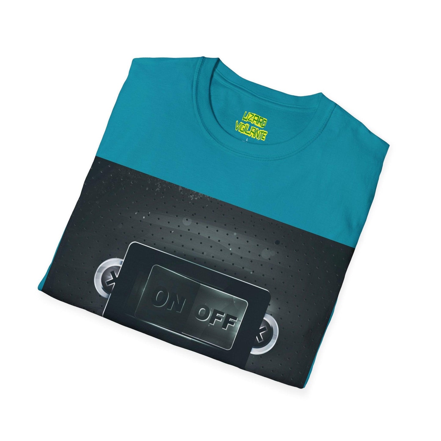 On Off Switch Unisex Softstyle T-Shirt