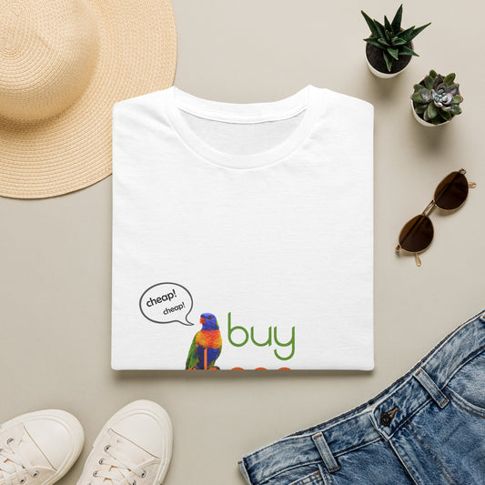 T-Shirt — Colorful Parrot ‘Cheep! Cheep!’ Buy Cheap Central Graphic Tee