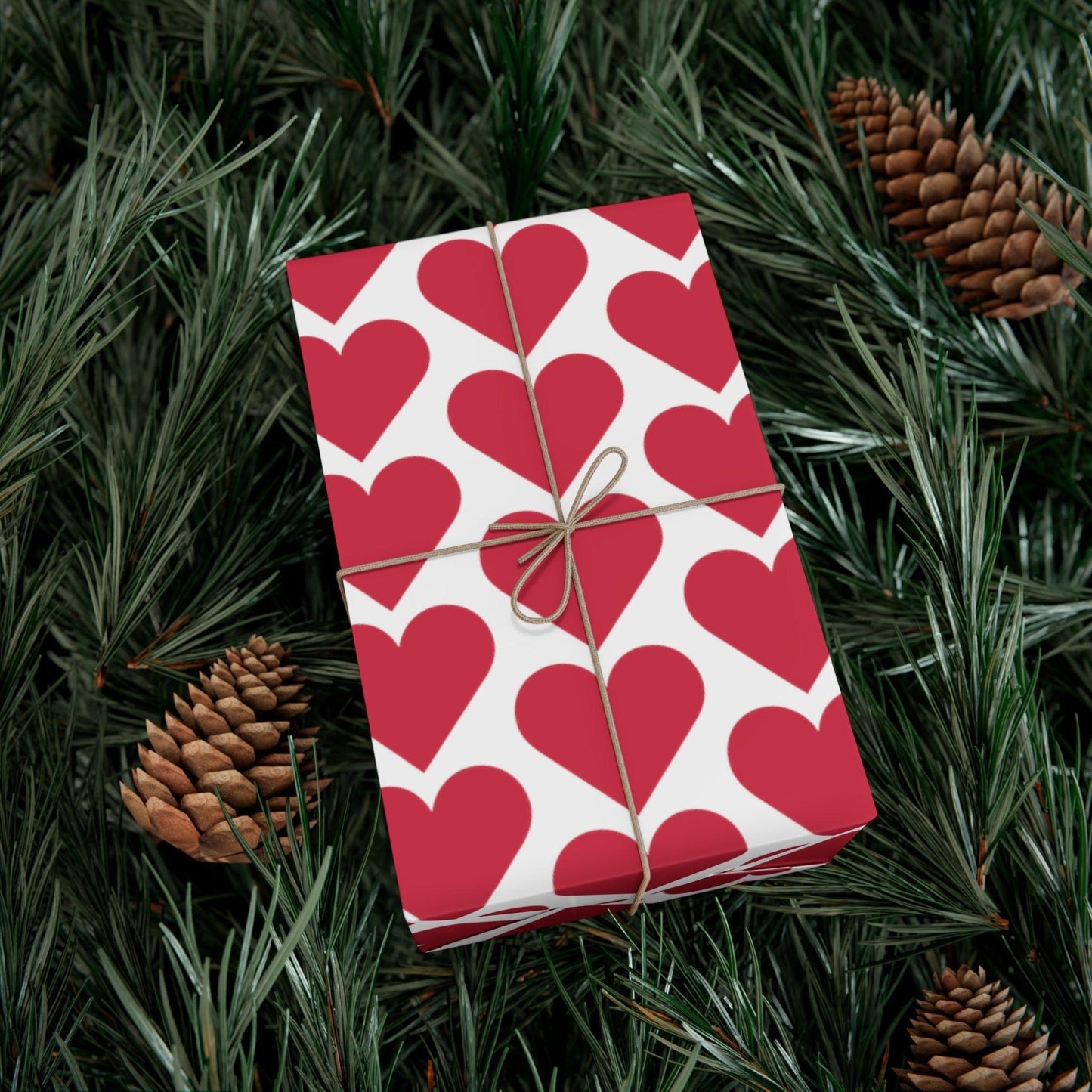 Valentine’s Day Heart Gift Wrap Papers