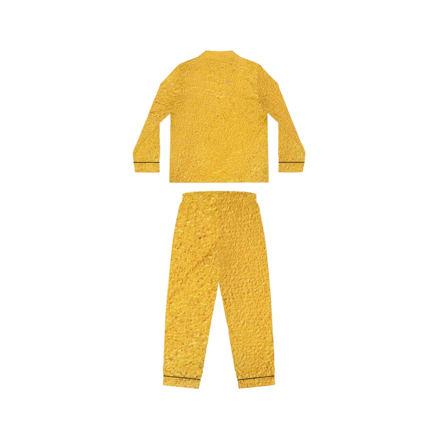 Faux Gold Women's Satin Pajamas