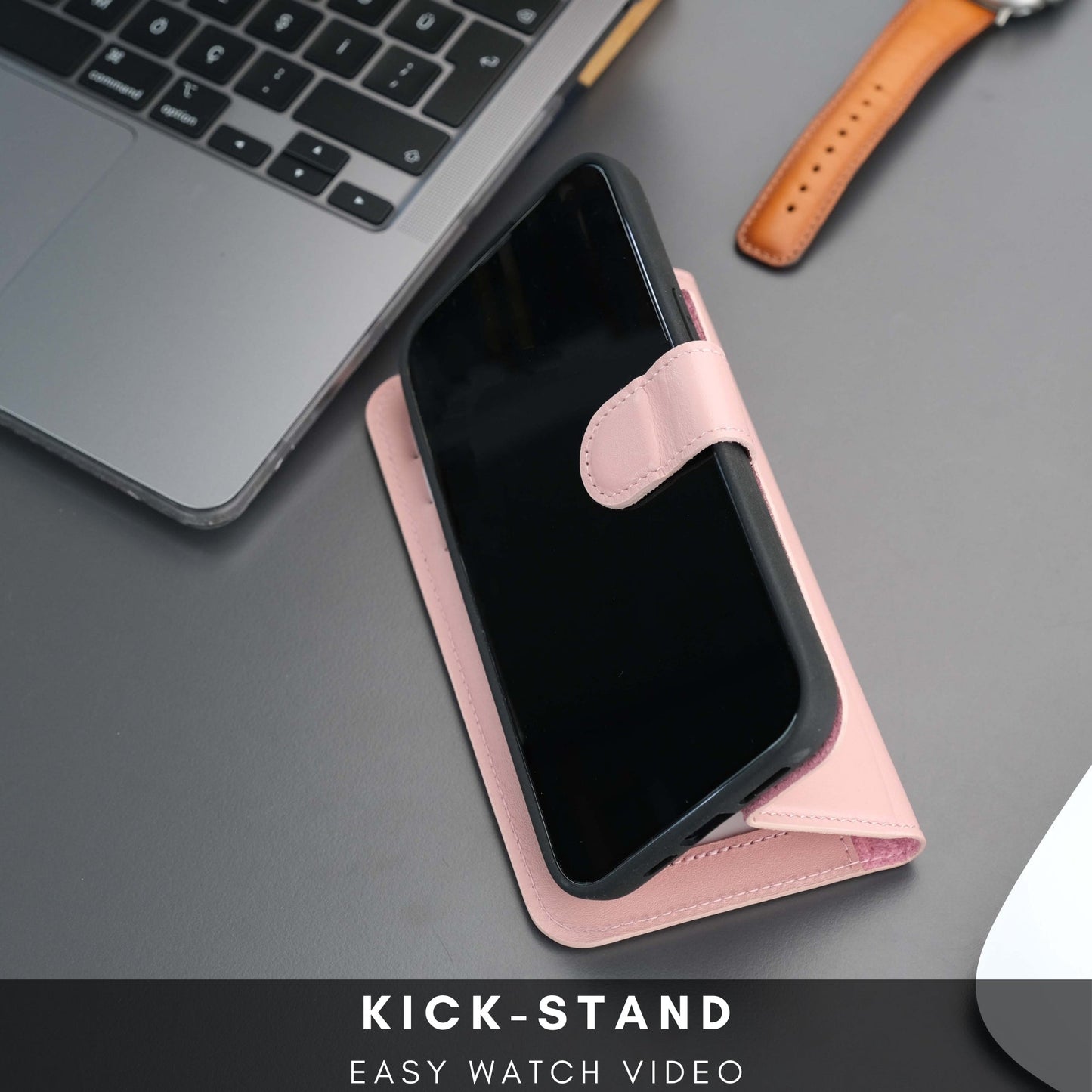 Casper Leather iPhone 14 Pro Wallet Case | MagSafe