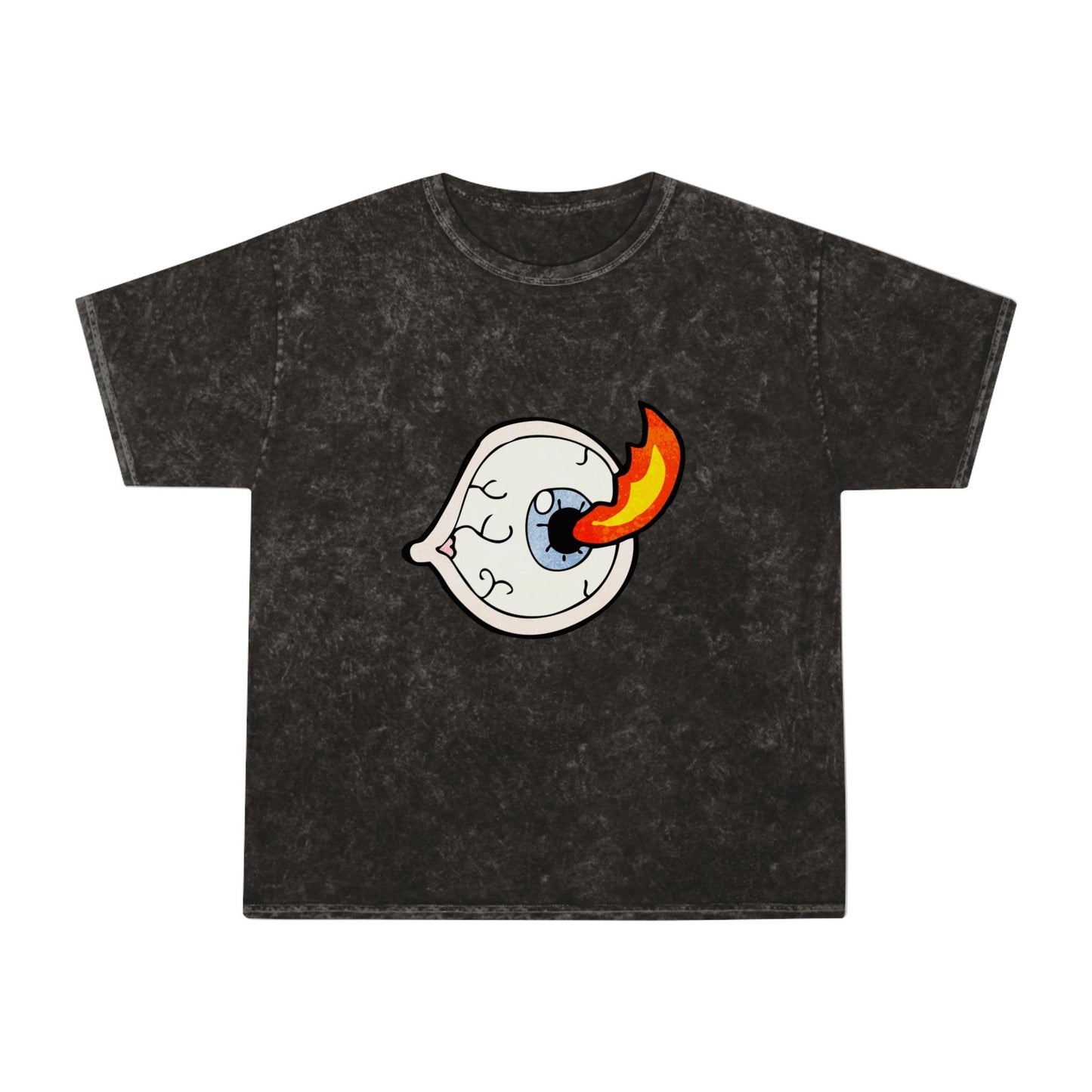 Eyeball Torch Unisex Mineral Wash T-Shirt