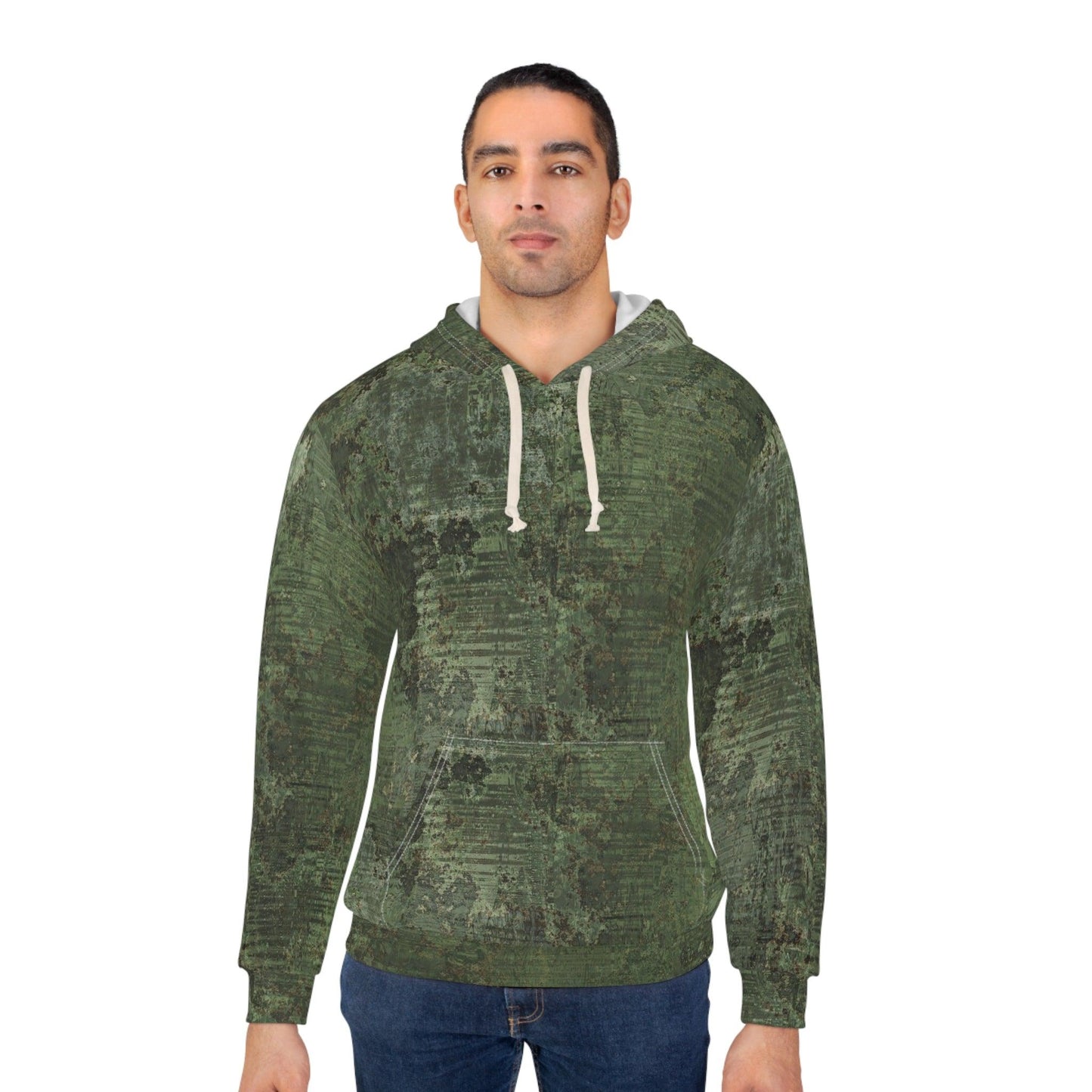 Dirty Green Camo Army Unisex Pullover Hoodie