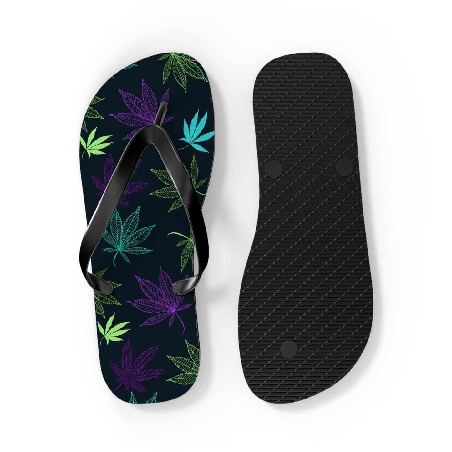 Weed Flip Flops