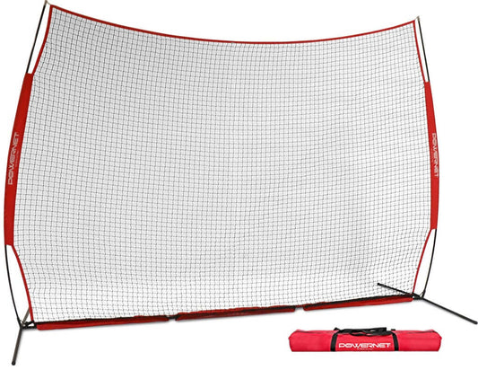 PowerNet 12x9 Ft Sports Barrier Net for Player & Property Protection (1021)
