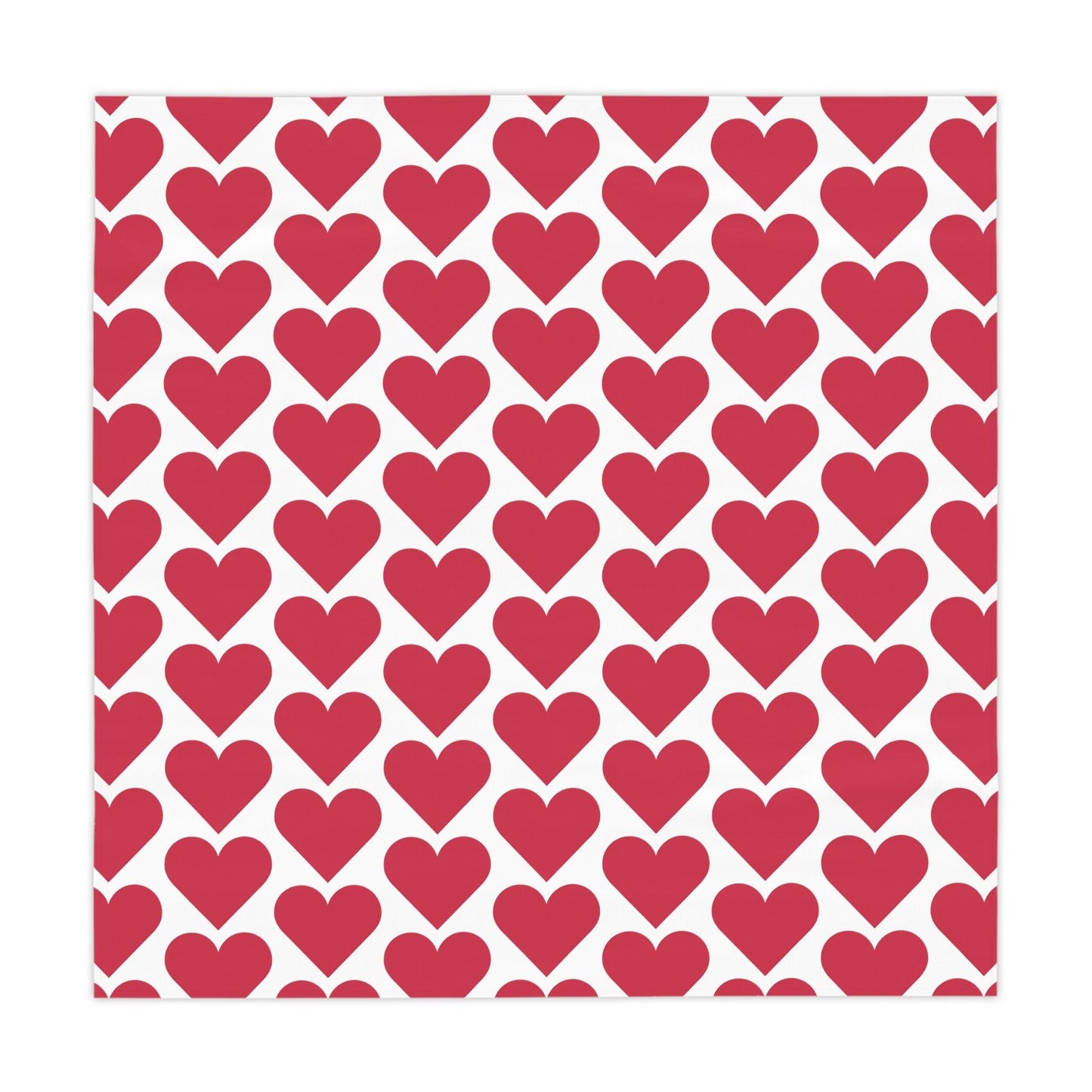 Valentine’s Hearts Tablecloth