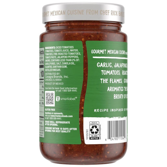 FRONTERA MEXICAN SALSA: Medium Jalapeno Cilantro, 16 oz