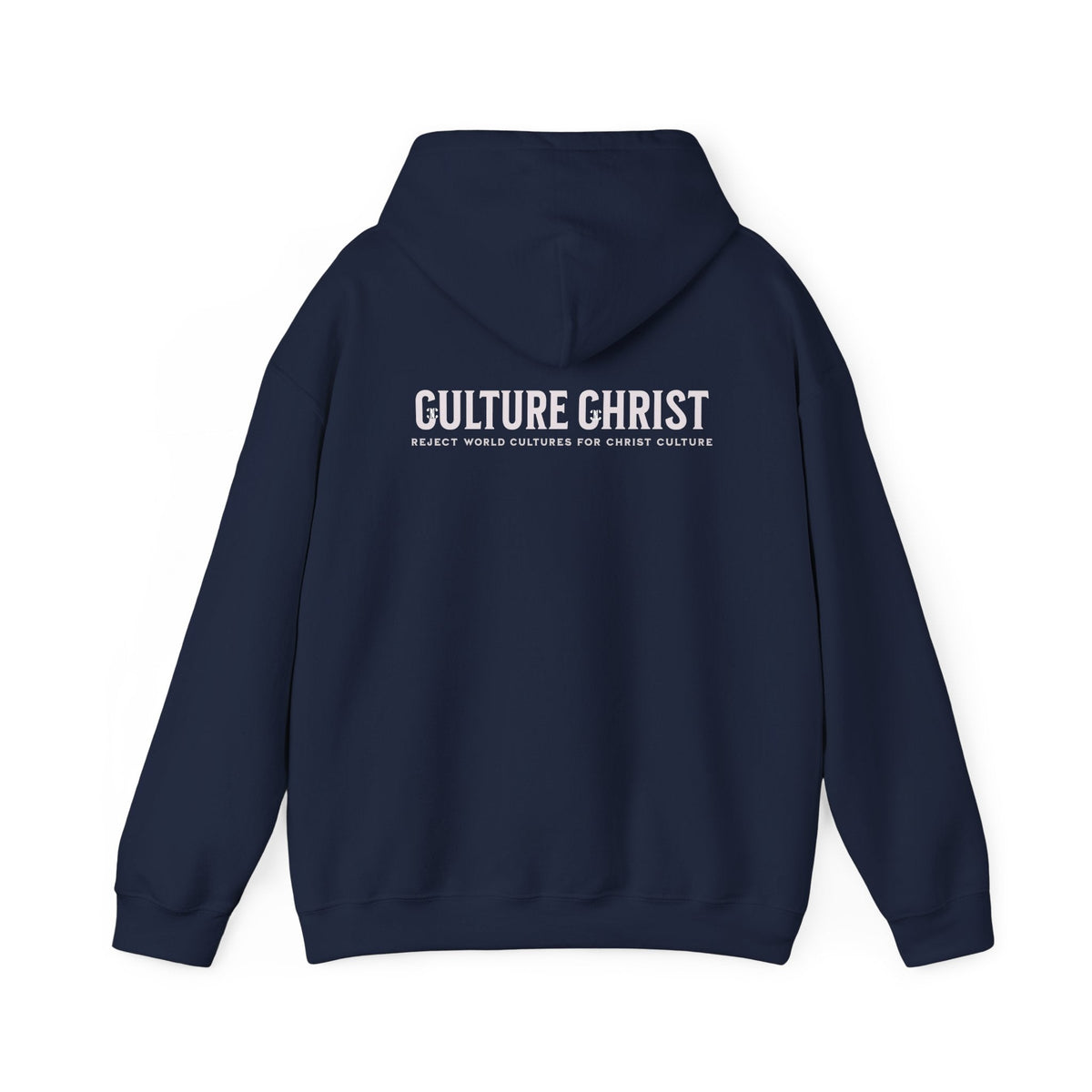 Culture Christ Hoodie — Wear Your Faith Back-Print Pullover