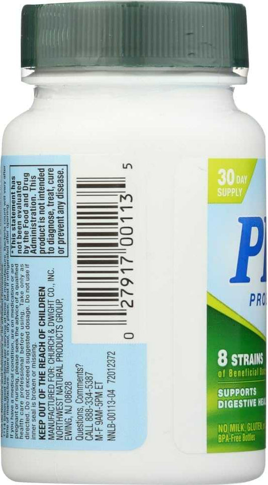 NUTRITION NOW: PB8 Original Formula, 60 Pro-Biotic Capsules| Digestive