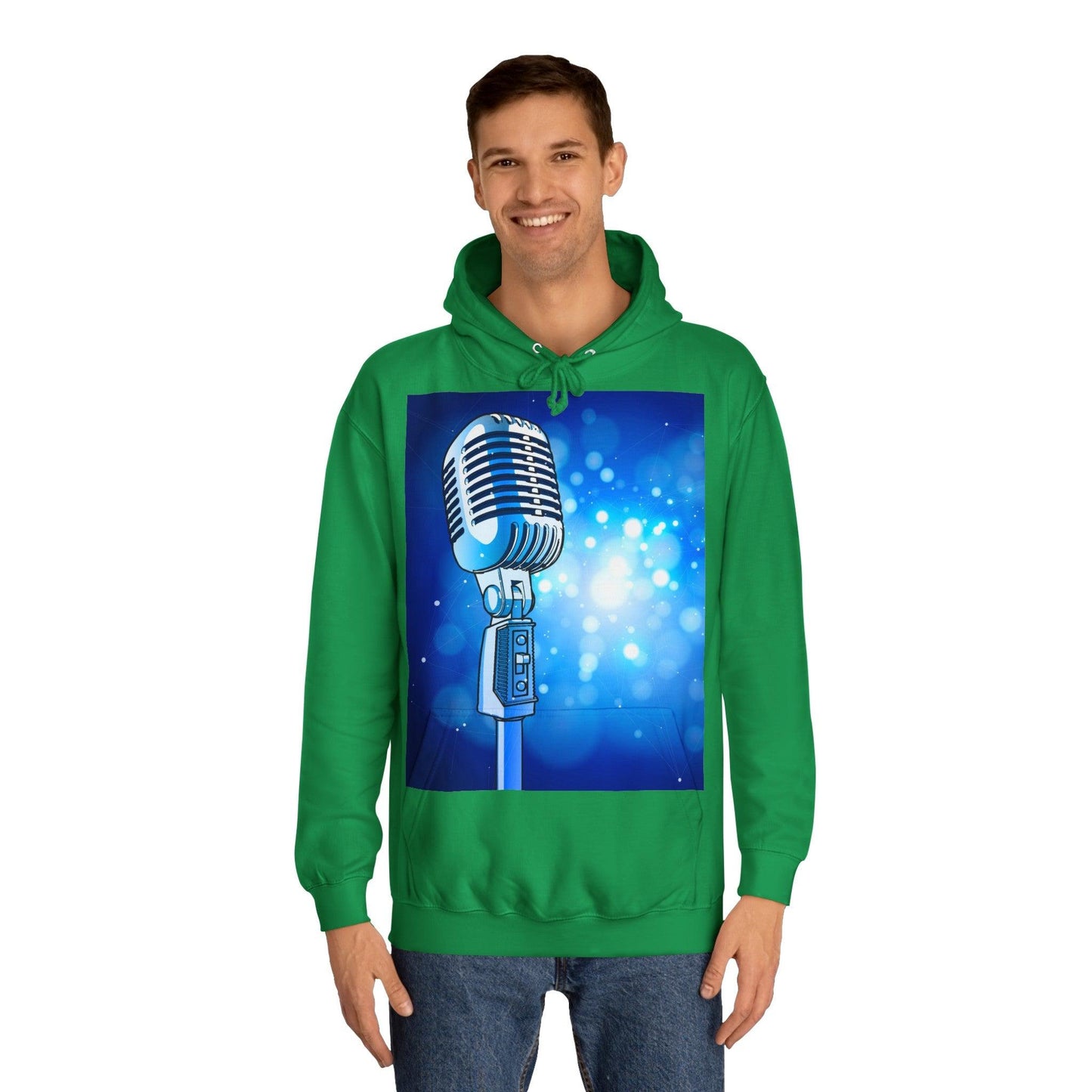 Magic Mic Unisex College Hoodie