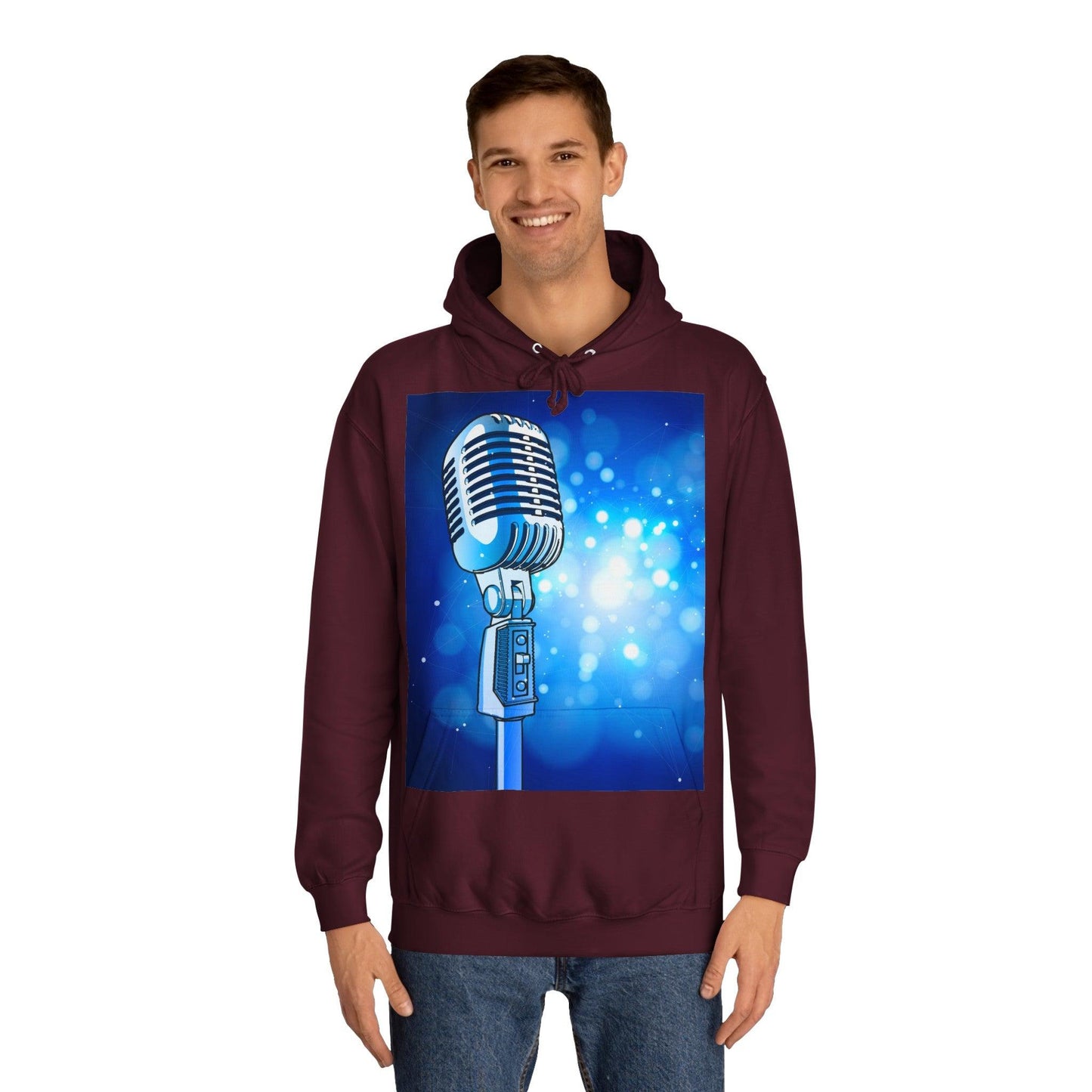 Magic Mic Unisex College Hoodie