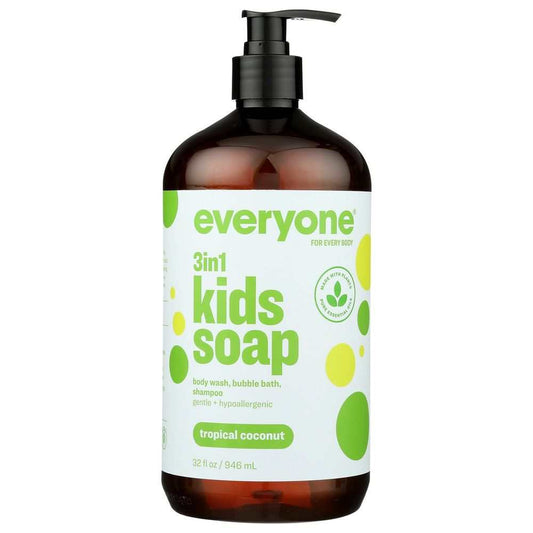 EO PRODUCTS: Everyone for Kids 3-in-1 Tropical Twist Soap, 32 oz