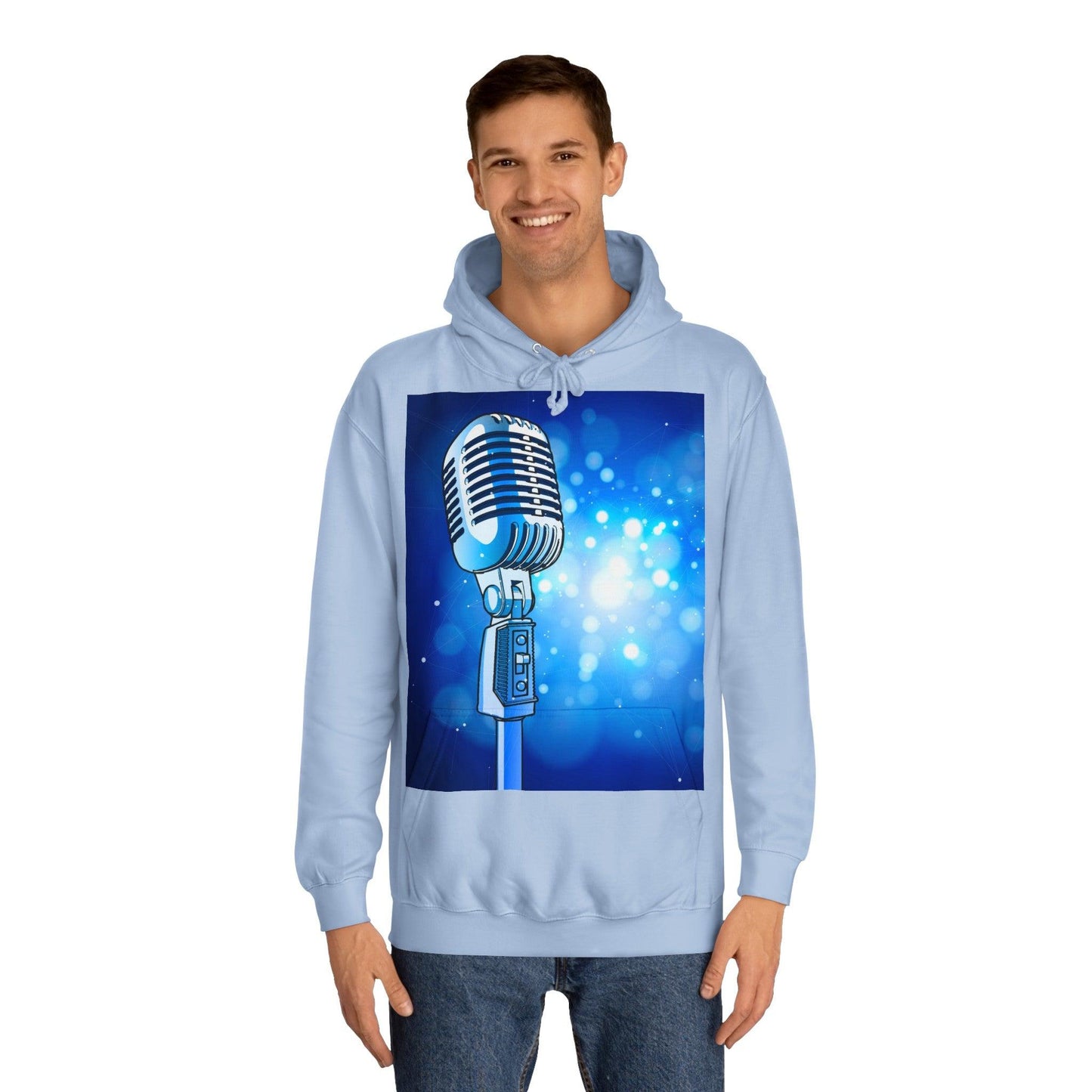 Magic Mic Unisex College Hoodie
