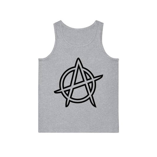 Anarchy Symbol Punker Unisex Softstyle™ Tank Top