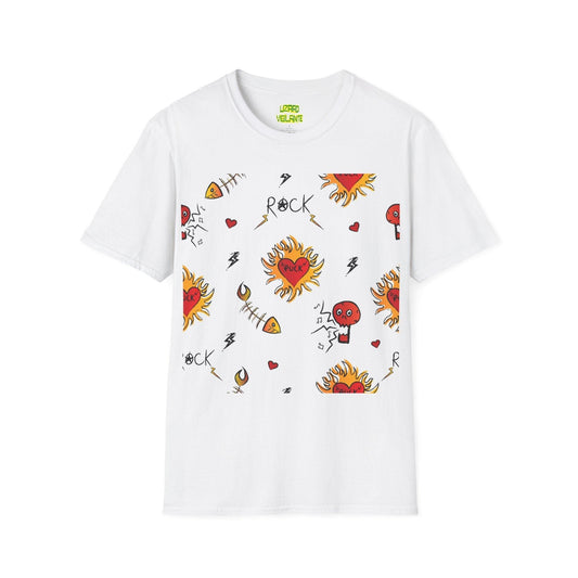 Rock Drawings Unisex Softstyle T-Shirt