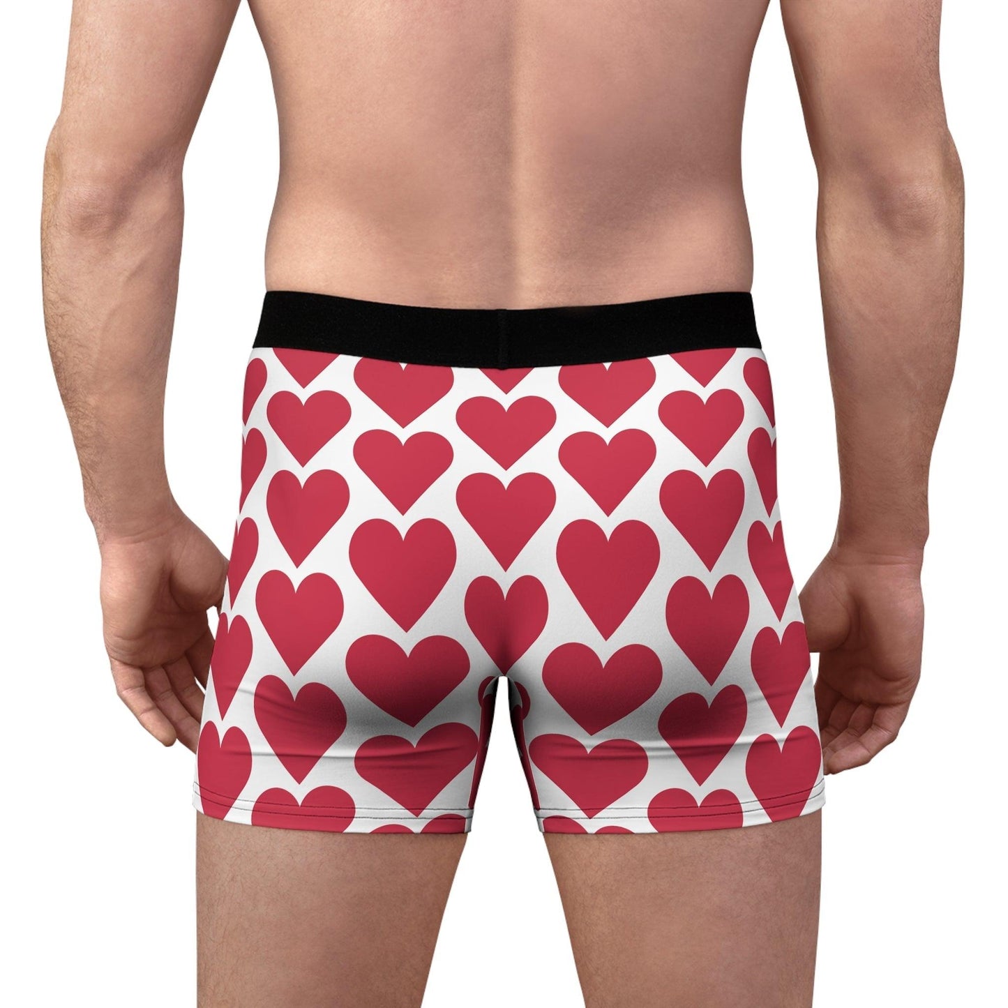 Heart On Valentine’s Men's Boxer Briefs