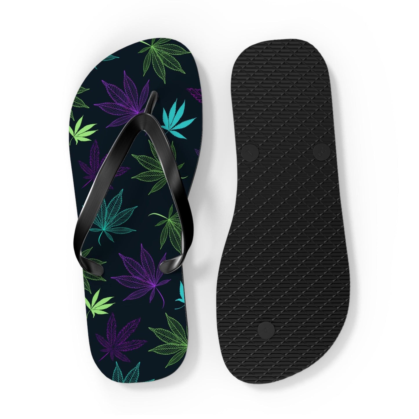 Weed Flip Flops