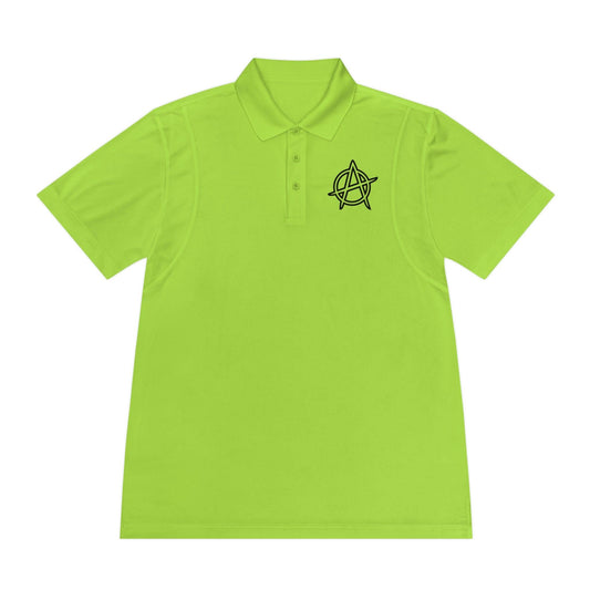 Men's Anarchy Symbol Sport Polo Shirt