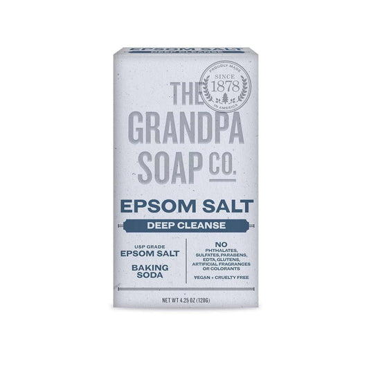 GRANDPAS: Soap Bar Epsom Salt, 4.25 oz