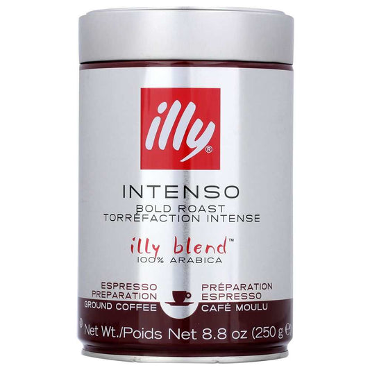 ILLY: Espresso Dark Roast Ground Coffee, 8.8 oz