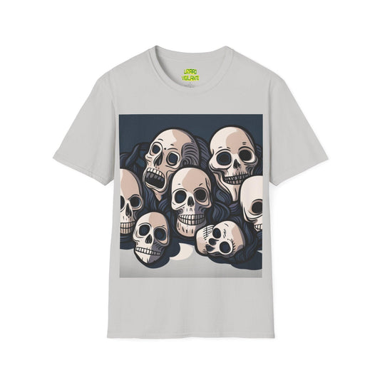 Comic Skulls Unisex Softstyle T-Shirt