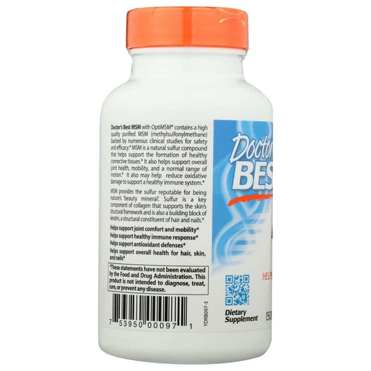 DOCTORS BEST: Msm 1500Mg, 120 tb