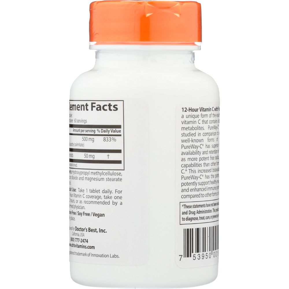 Doctor's Best Vtmn C Sustained Release - Superior Vitamin C Absorption