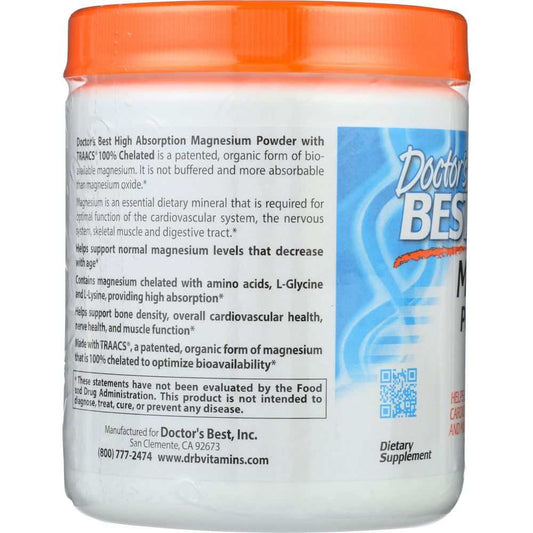 High Absorb Magnesium - Doctor's Best High Absorption Magnesium 200g