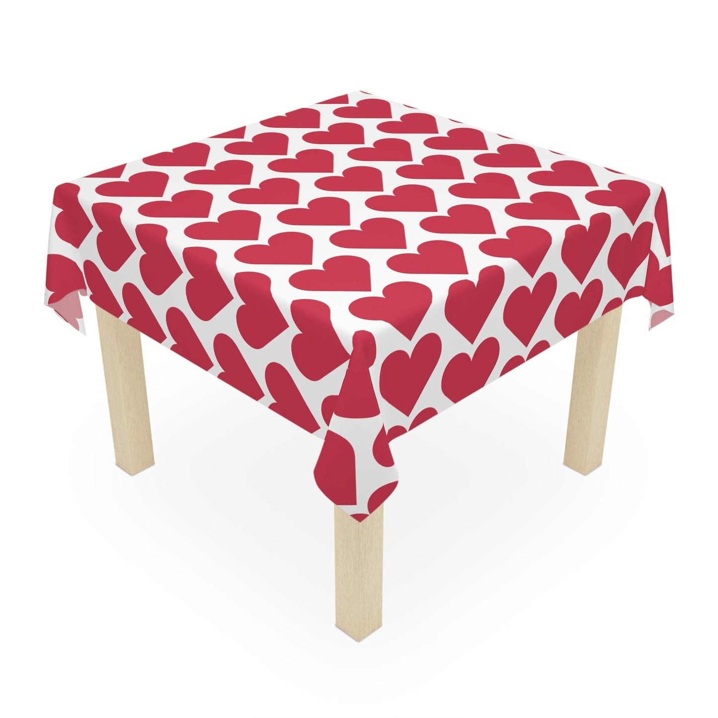 Valentine’s Hearts Tablecloth