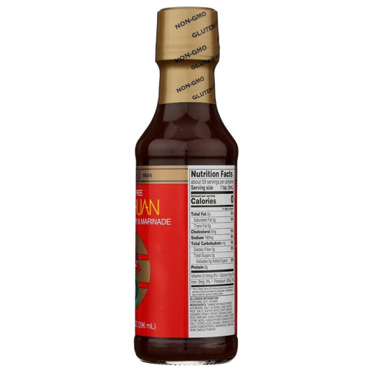 SAN J: Sauce Szechuan Hot and Spicy Gluten Free, 10 oz