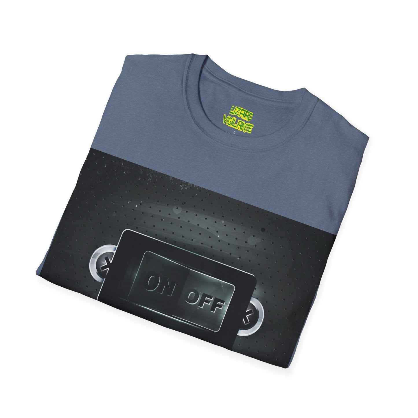 On Off Switch Unisex Softstyle T-Shirt
