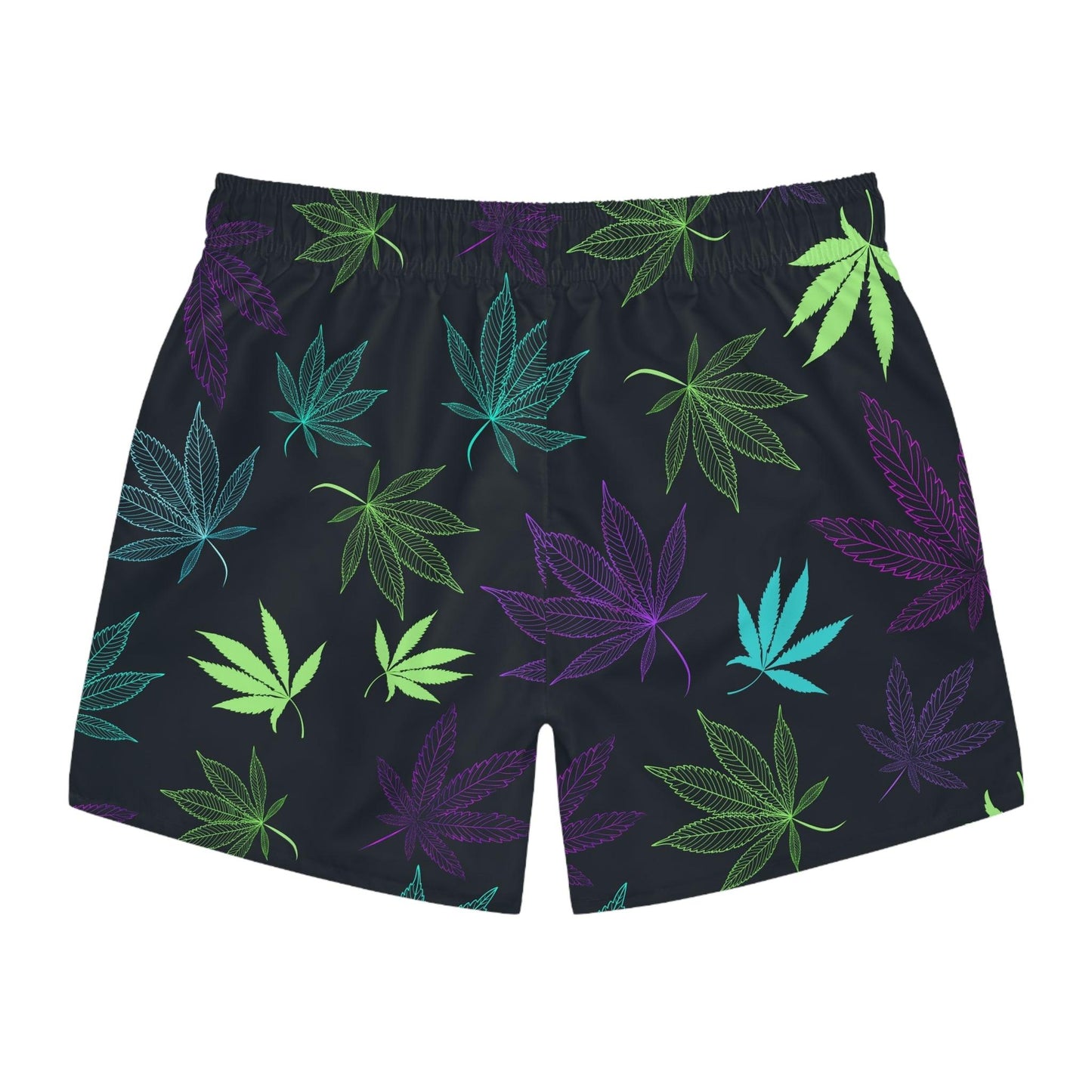 HIGH TIDE Leafed Legends Swim Trunks – Stoner Surf Division AOP
