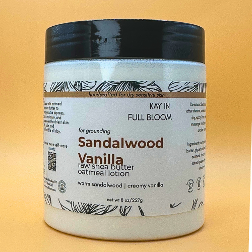 Sandalwood Vanilla Oatmeal Body Lotion