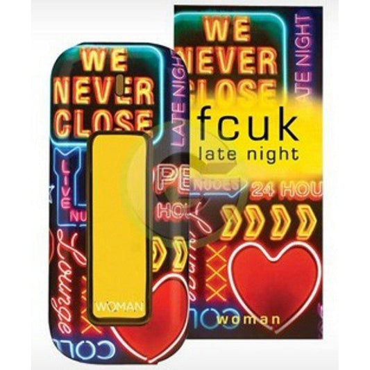 FCUK LATE NIGHT by French Connection Perfume 3.3 / 3.4 oz Women edt New in Box