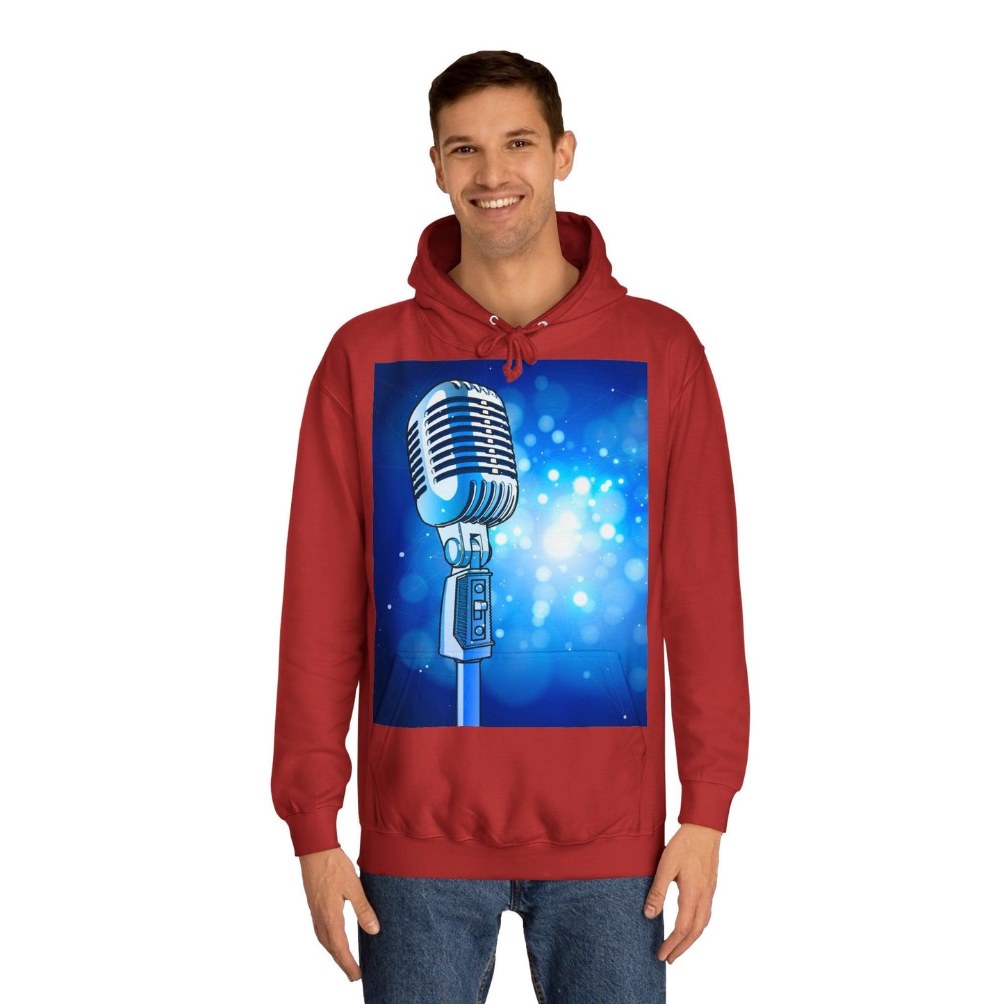 Magic Mic Unisex College Hoodie