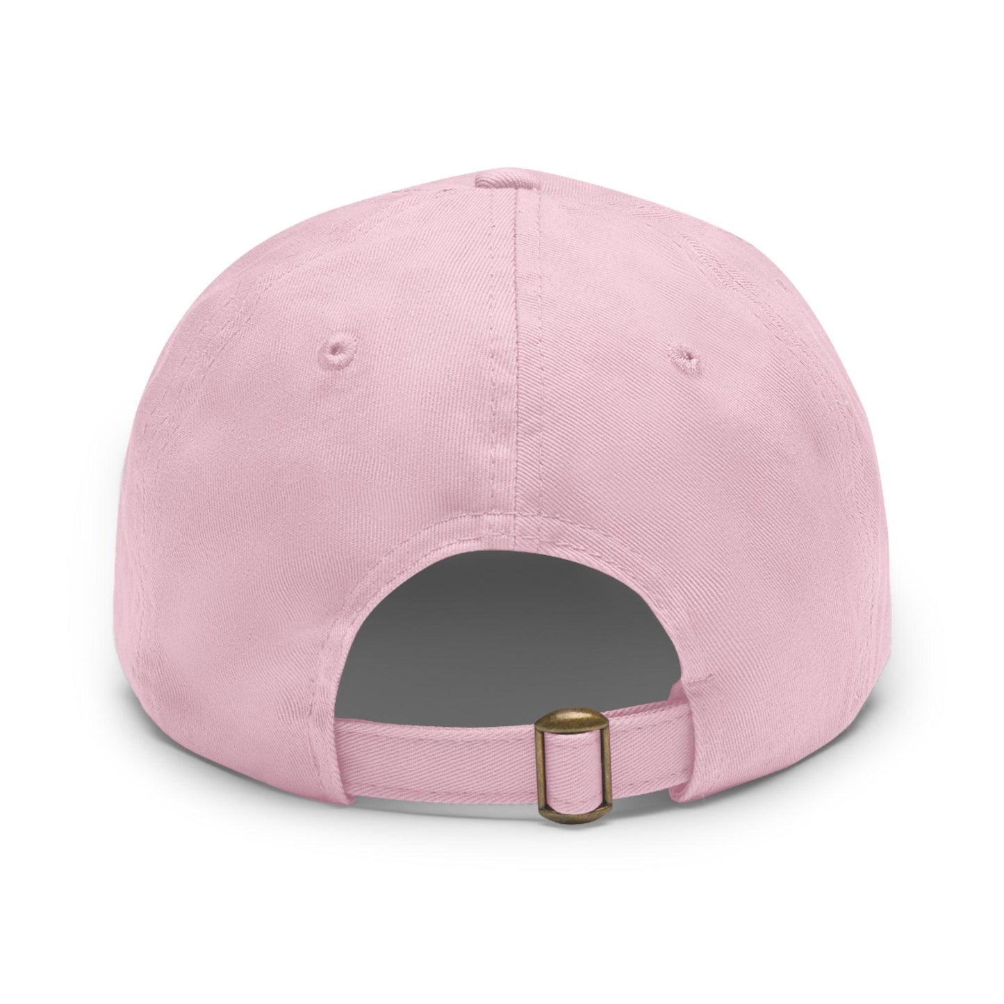 I HAT PEOPLE! Dad Hat with Leather Patch (Round)