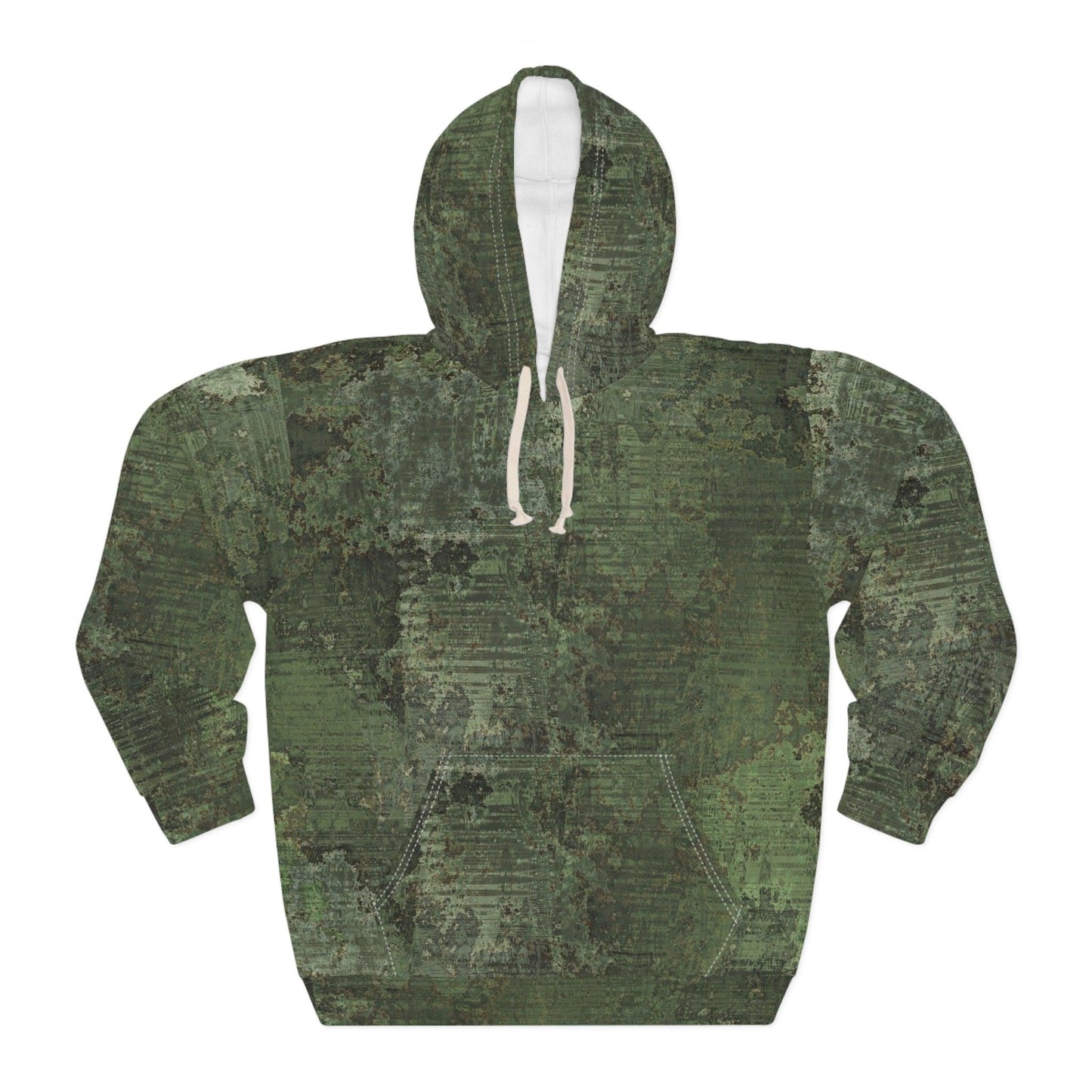 Dirty Green Camo Army Unisex Pullover Hoodie
