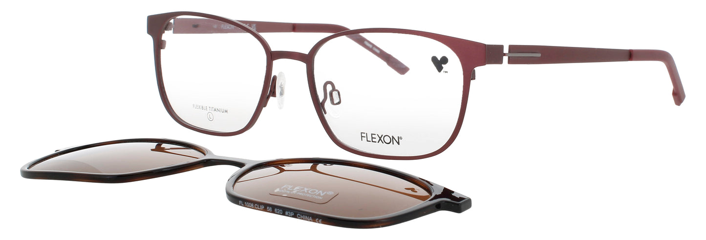 Flexon Flx1008mag-Set Eyeglasses