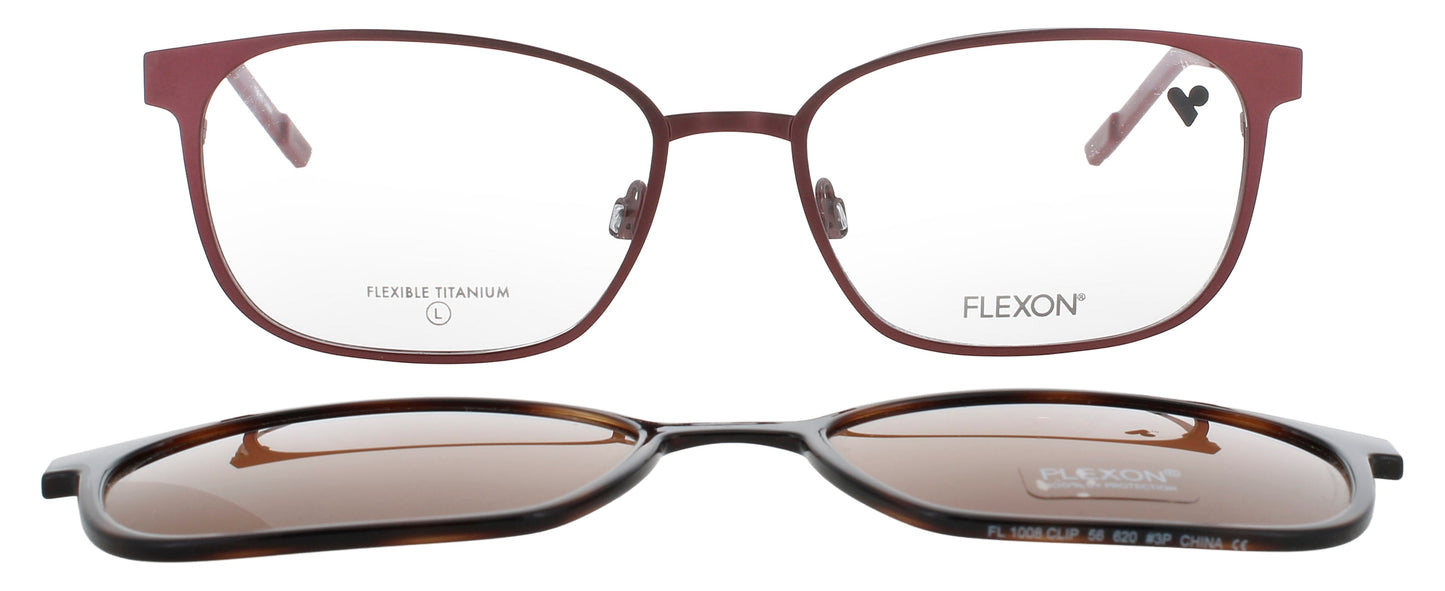 Flexon Flx1008mag-Set Eyeglasses