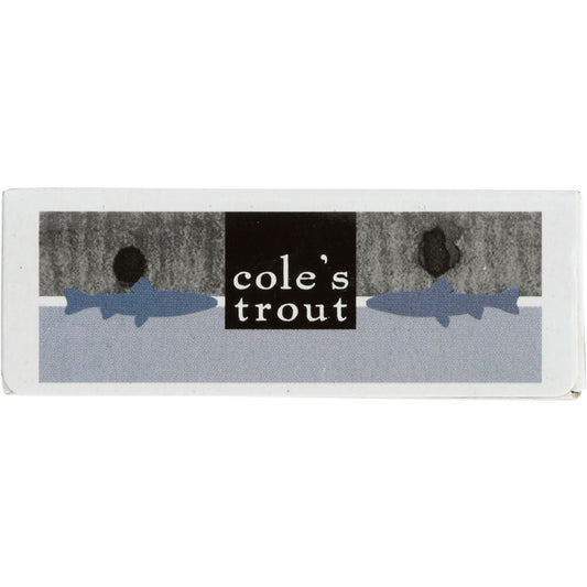 COLE'S: Trout Smoked Rainbow Trout, 3.2 oz