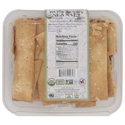 FIREHOOK Rosemary Baked Cracker - Delicious Snack|Bold Rosemary Flavor