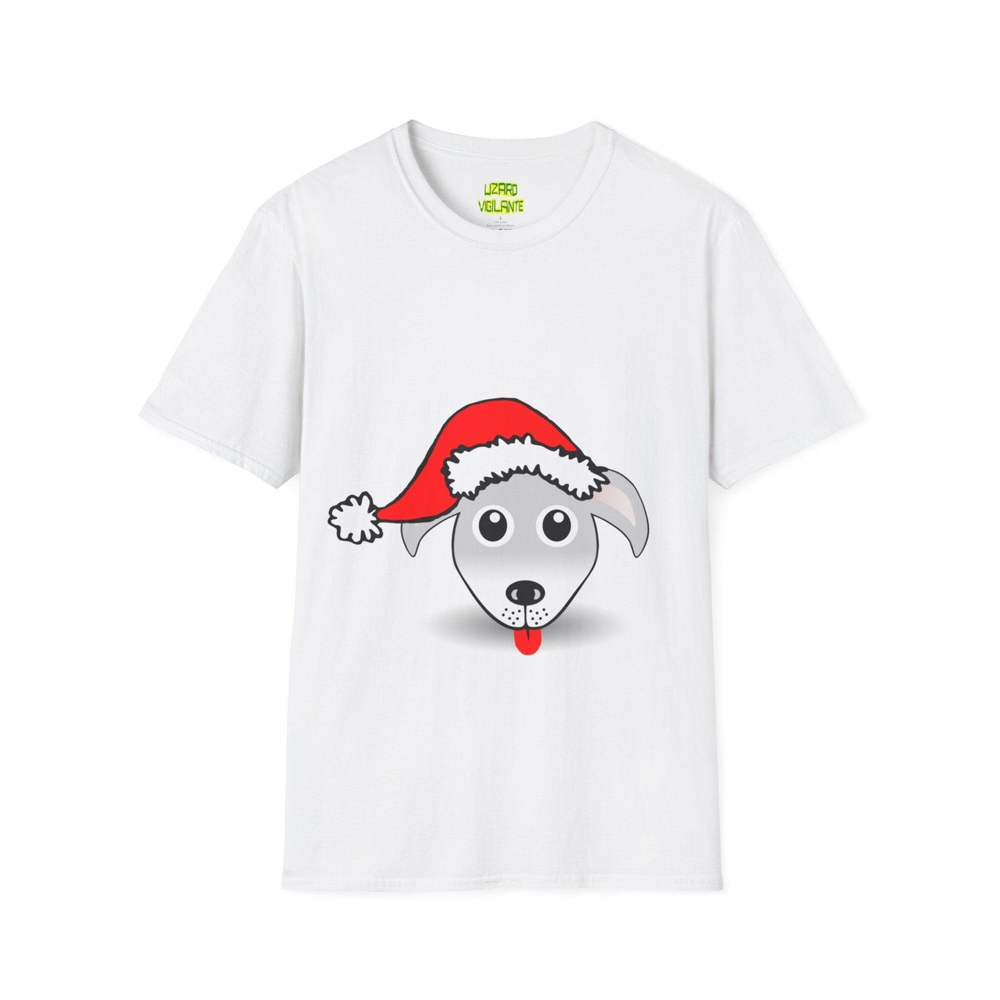 Santa Dog Unisex Softstyle T-Shirt