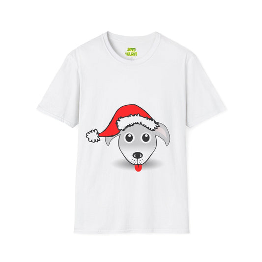 Santa Dog Unisex Softstyle T-Shirt