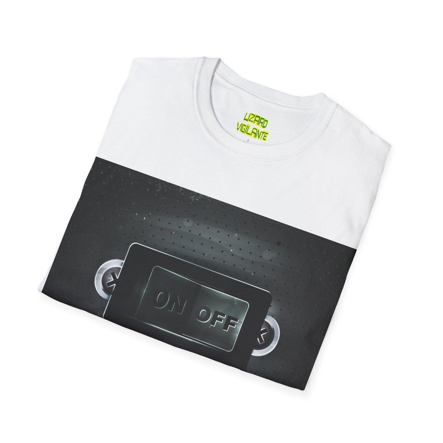 On Off Switch Unisex Softstyle T-Shirt